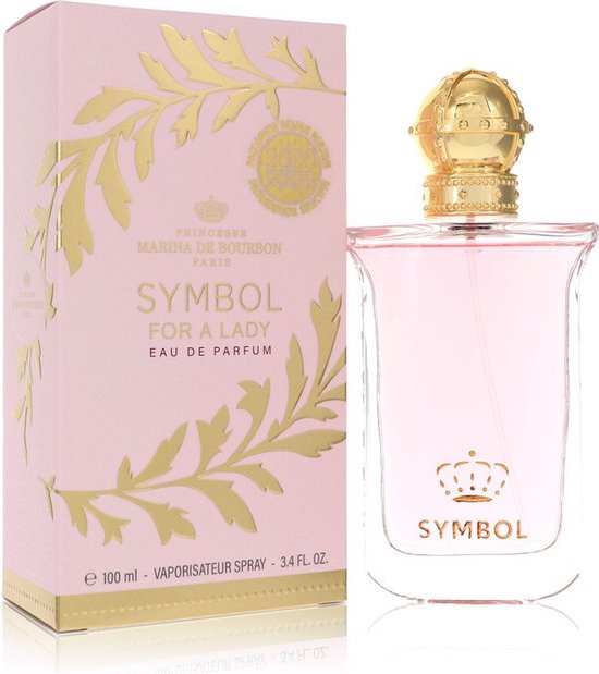 550x619-22 Marina De Bourbon Symbol For A Lady Eau De Parfum Spray 100 Ml For Women - Afbeelding 1